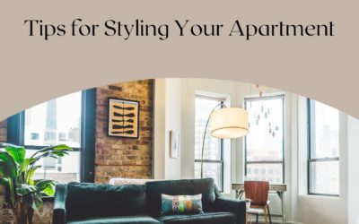 Tips for Styling Your Apartment